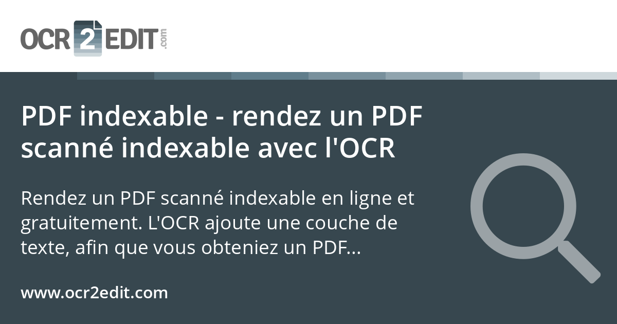 Créer des PDF consultables en ligne - Créateur de PDF gratuit