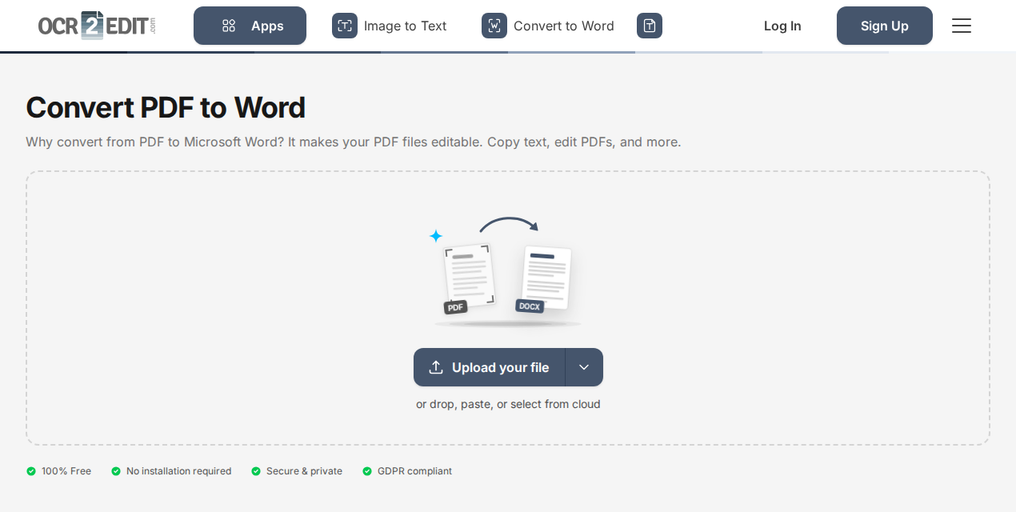 PDF zu Word